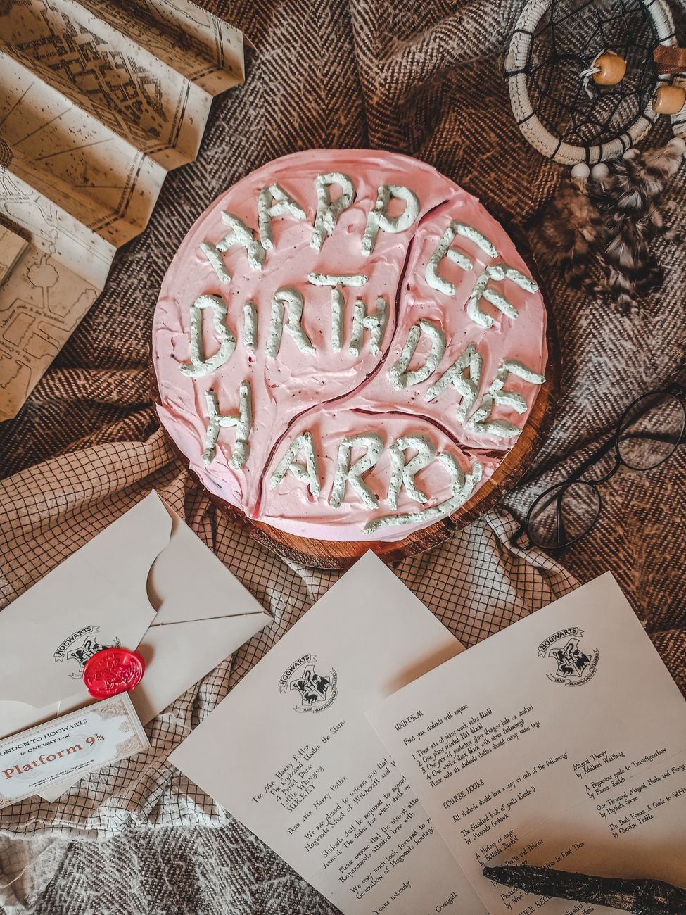 birthday cake for harry potter
